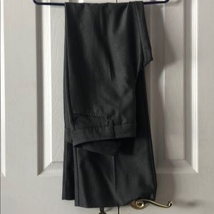 Express Grey Wide Leg Dress Pants